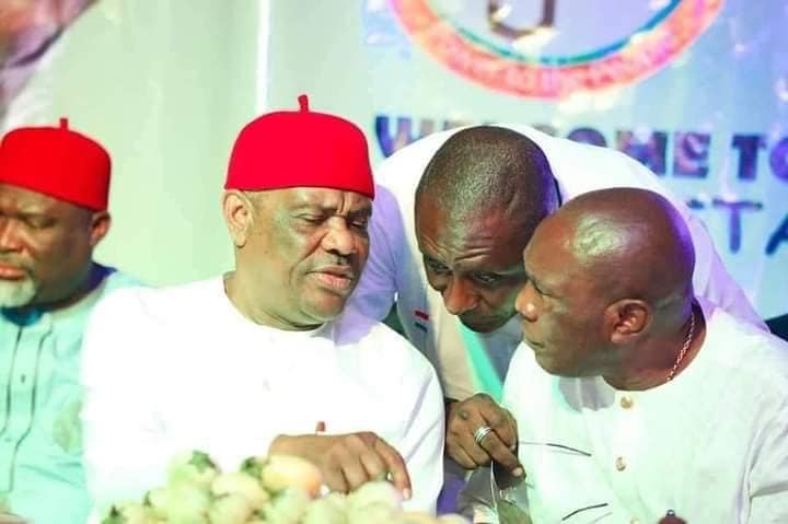 2023: Rivers State Governor Wike Interacts With PDP Members In Anambra, Knocks FG On Insecurity