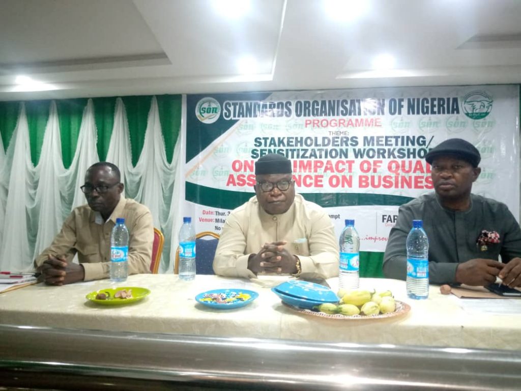 SON Holds Stakeholders’ Meeting, Sensitization Workshop In Anambra