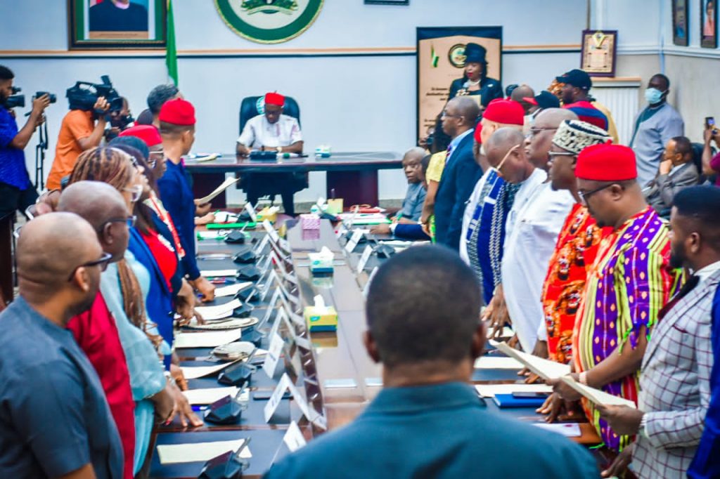 Soludo Swears In 20 New Commissioners, Special Adviser