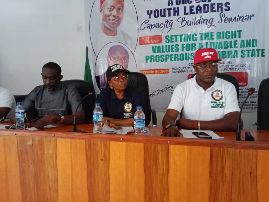 Anambra State Govt Organises Leadership Training For Youths