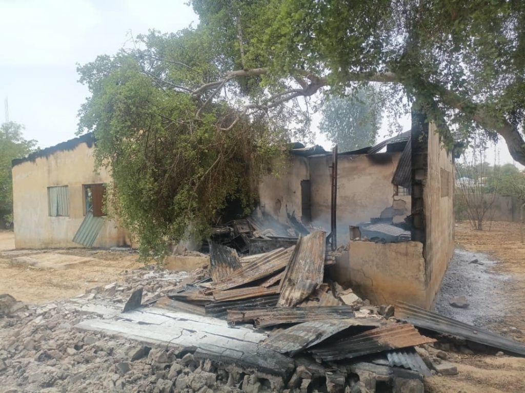 INEC Office Gutted By Fire In Kaduna State