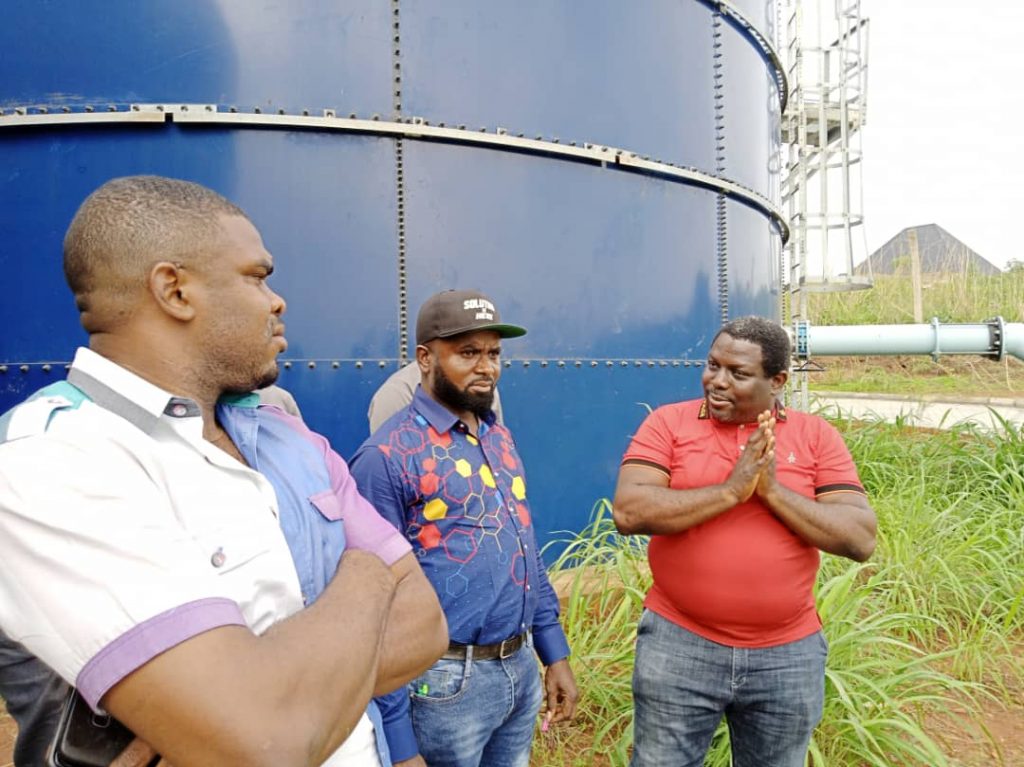 Anambra Power and Water Resources Commissioner  Chukwuemeka  Inspects Otuocha Regional Water Scheme, Urges Communities To Protect Facilities