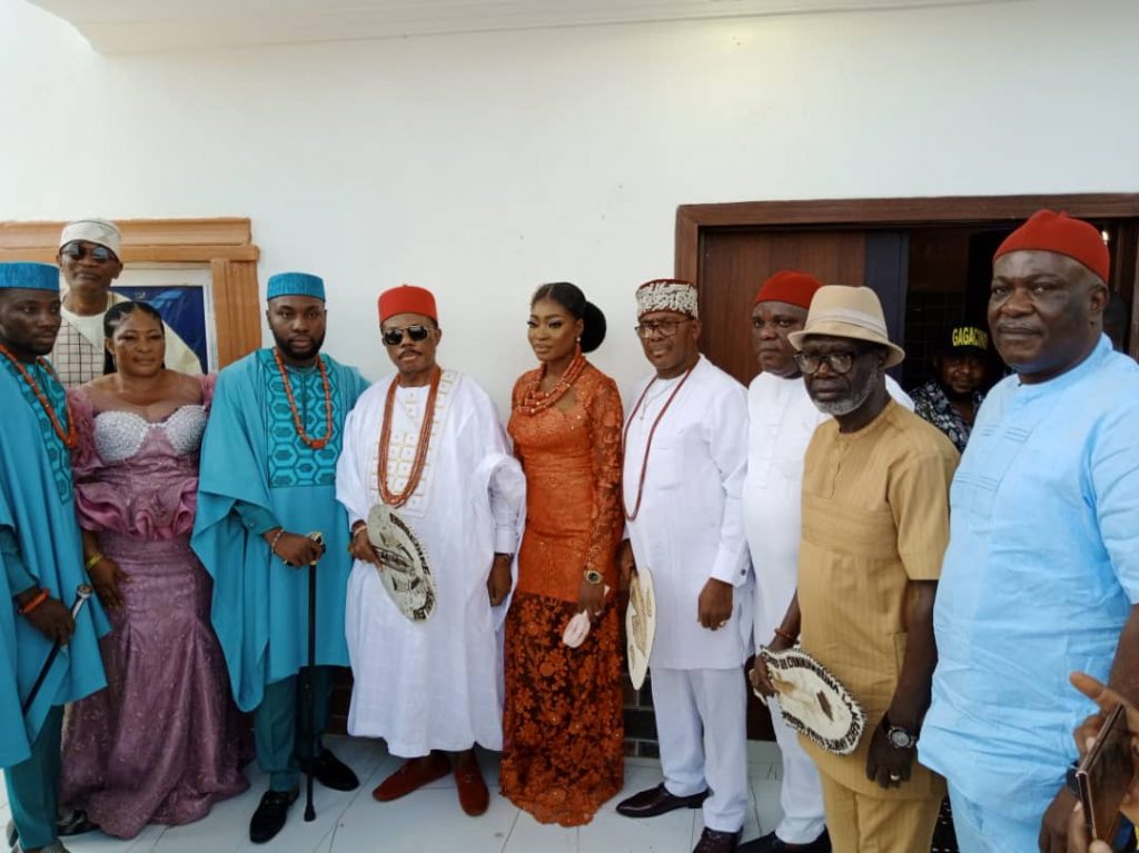 Chinelo Anikpe, Emeka Ezenagu Hold Traditional Marriage At Igbariam Anambra East Council Area