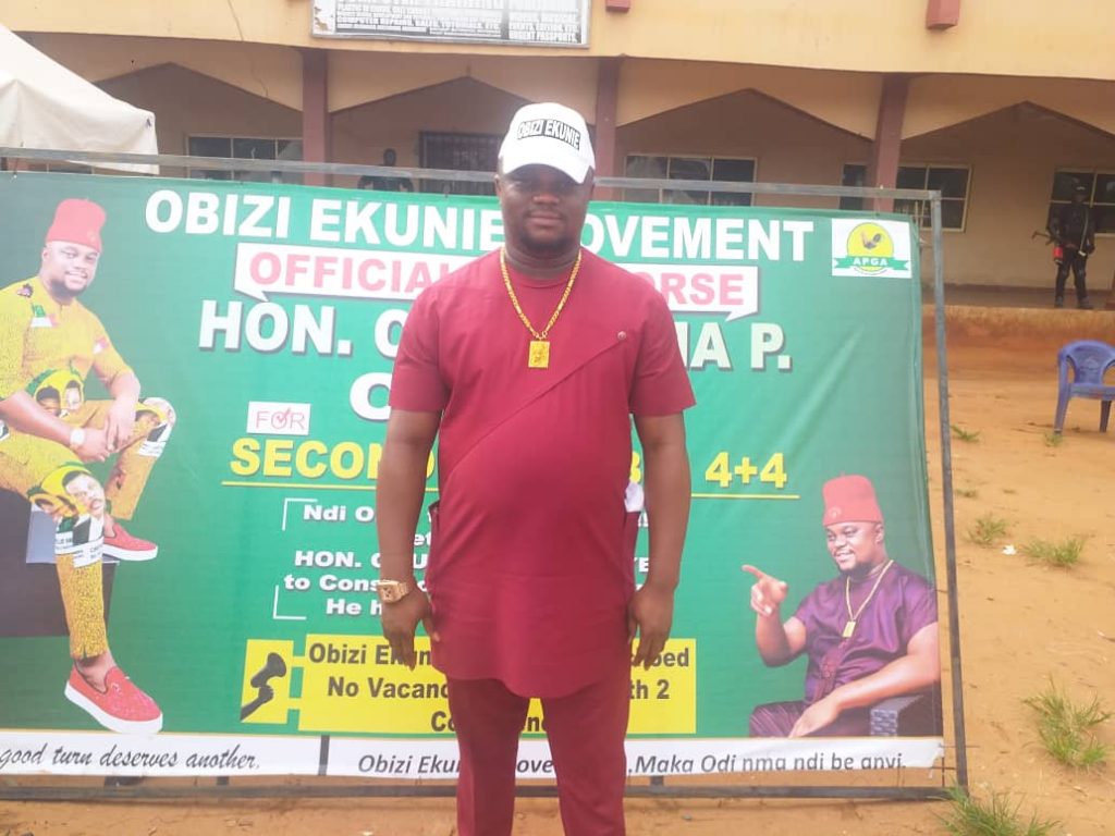 2023 : Obizi Ekunie Movement Endorses Anambra Lawmaker Okoye For Second Tenure