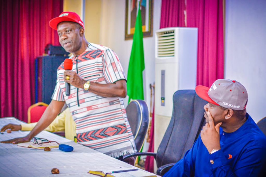 Soludo Meets APGA Political Aspirants At Amawbia Ahead Of Party Primaries