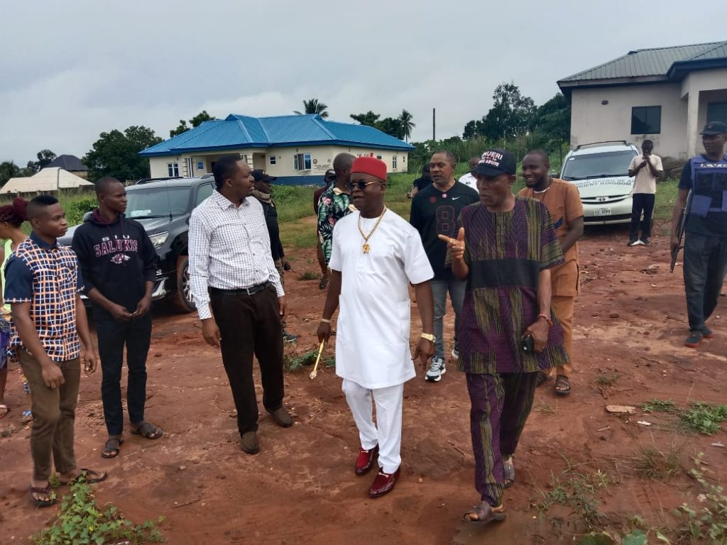 Anambra State Health Commissioner Obidike Unhappy With Condition Of Umueri General Hospital,  Anambra East Council Area