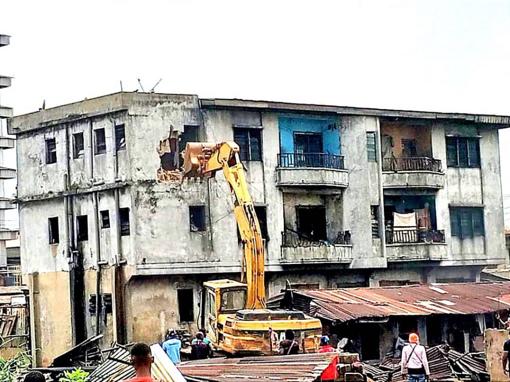 Anambra State Govt Continues Removal Of Illegal Structures In Onitsha, Environs