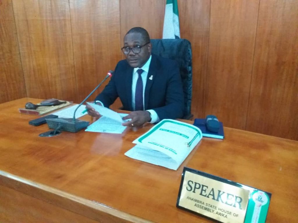 Anambra State Assembly Pasess State 2022 Revised Budget Estimate