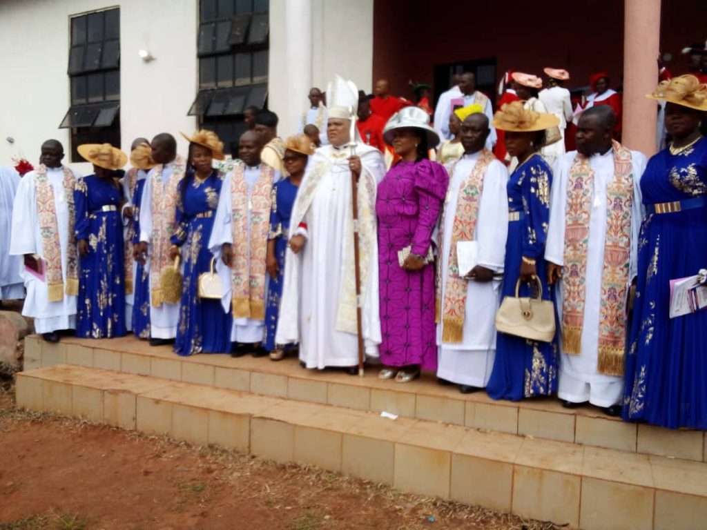 Bishop  Diocese Of Niger West Ekwe Ordains Deacons, Priests, Installs Canons