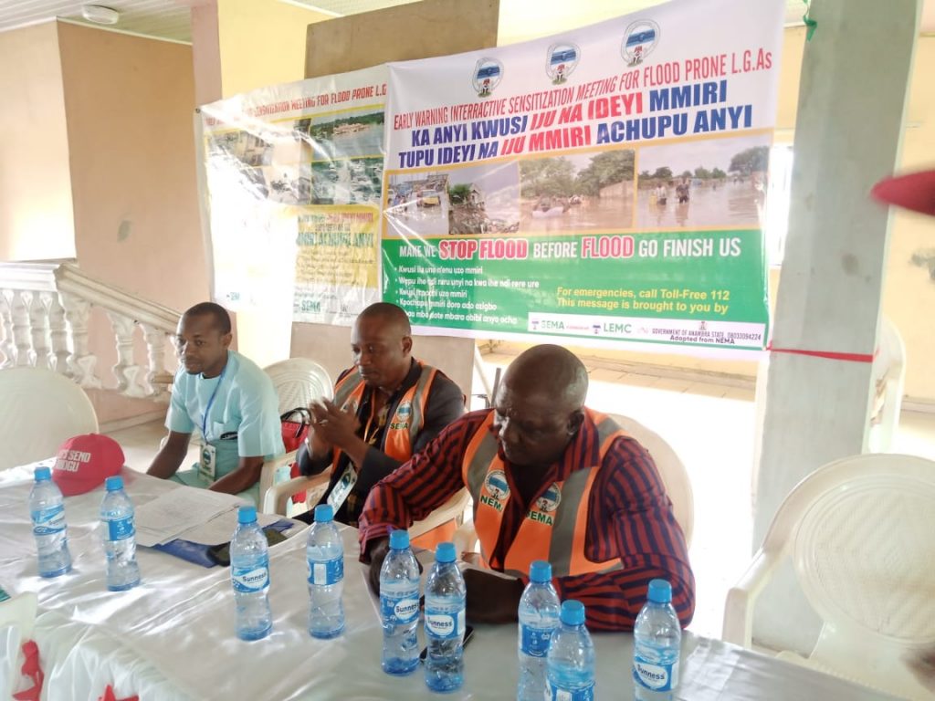 SEMA Takes Sensitization Programme On Impending Flooding To Ogbaru Council Area