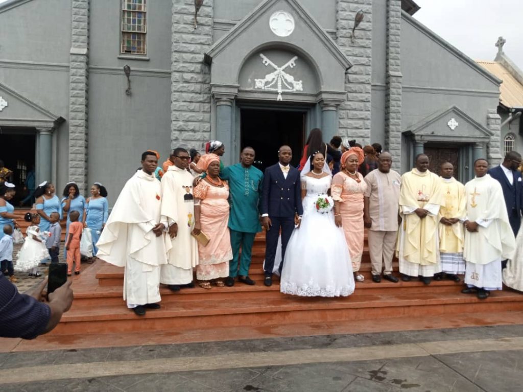 Junior Ogali Wed’s Onyinye Anyamene In Onitsha