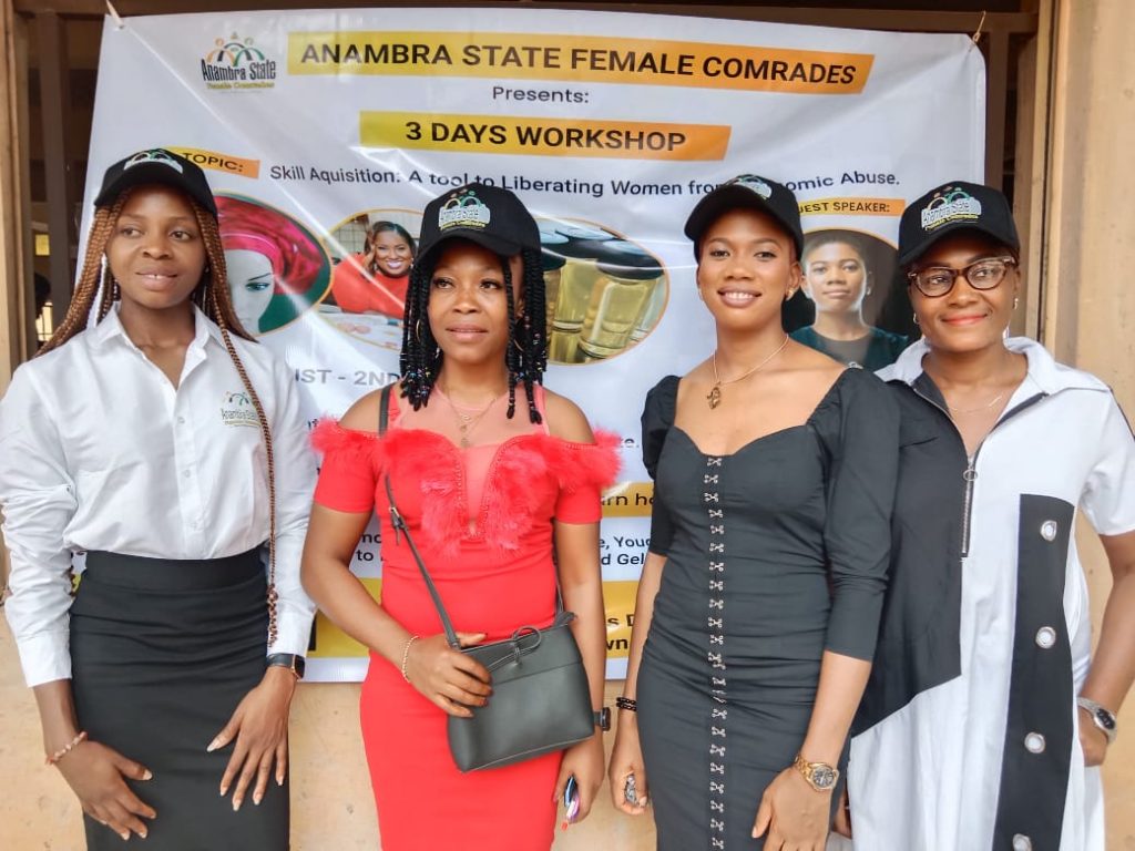 Anambra State Female Comrades Organizes Skill Acquisition Training For Young Girls, Women In Awka