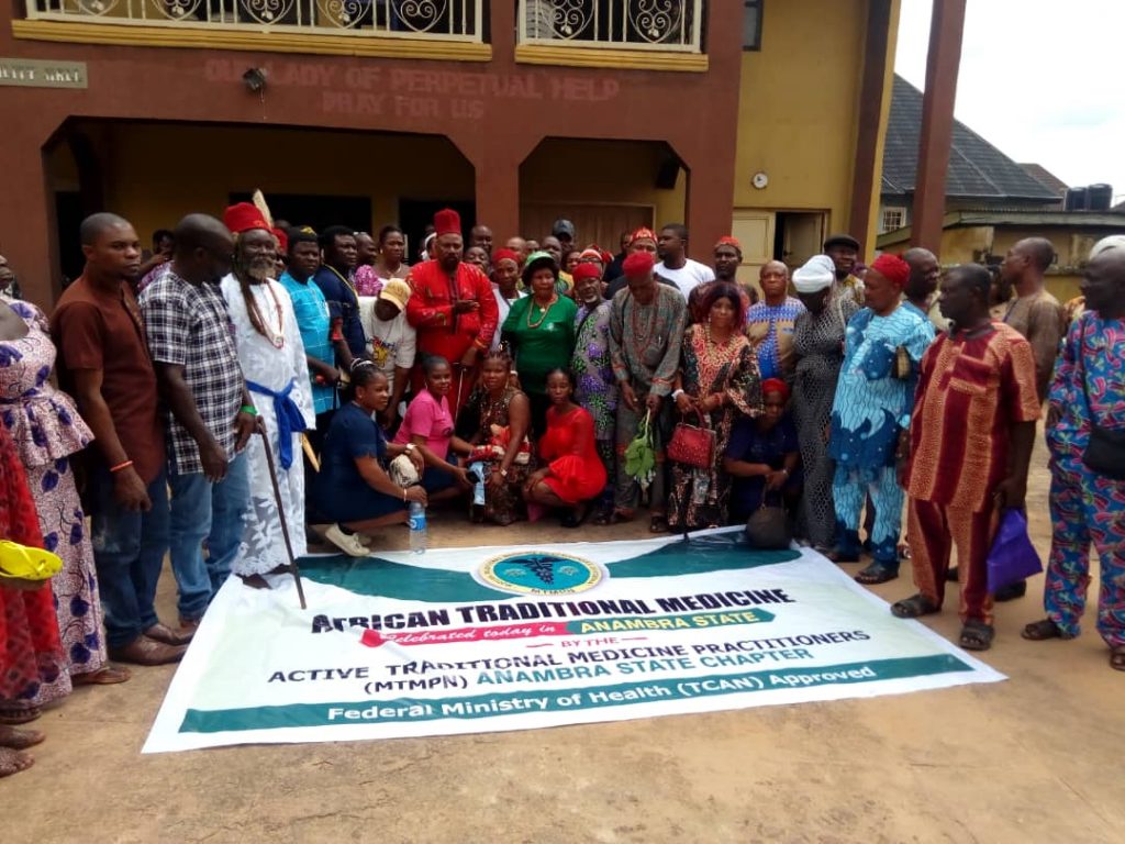 MTMPN Holds Road Walk away At Amawbia To Mark International Day For African Traditional Medicine