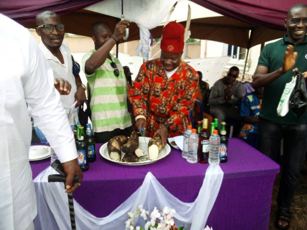 Philanthropist Nwankwo  Celebrates  2022 New Yam Festival At Onneh  Orumba South Council Area