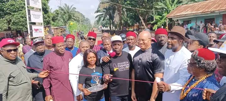 Soludo Inaugurates Road Project At Umuoji, Restates Commitment to Public Community Private Partnership Model