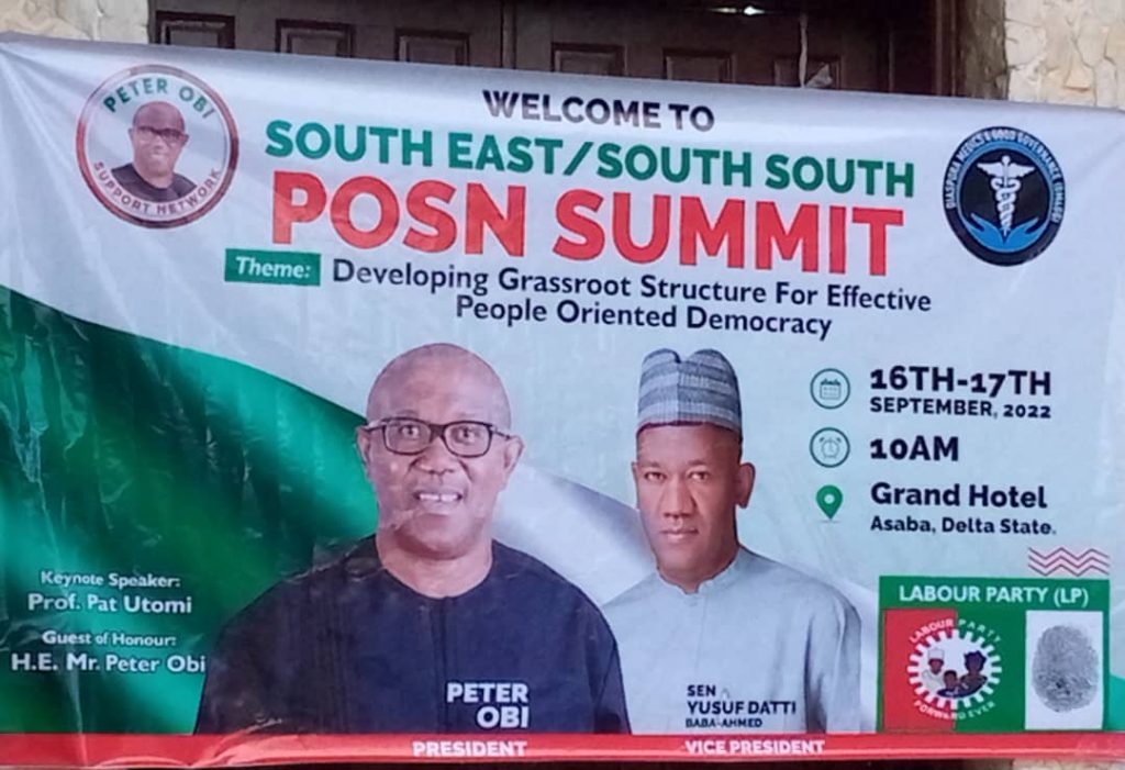 Peter Obi Support Network Holds Conference For South East, South-South, LG Coordinators