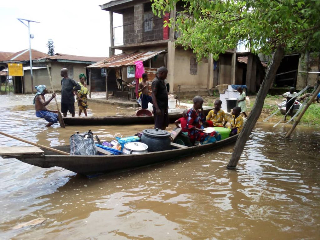 Communities In Anambra West Council Area Submerged By Flood