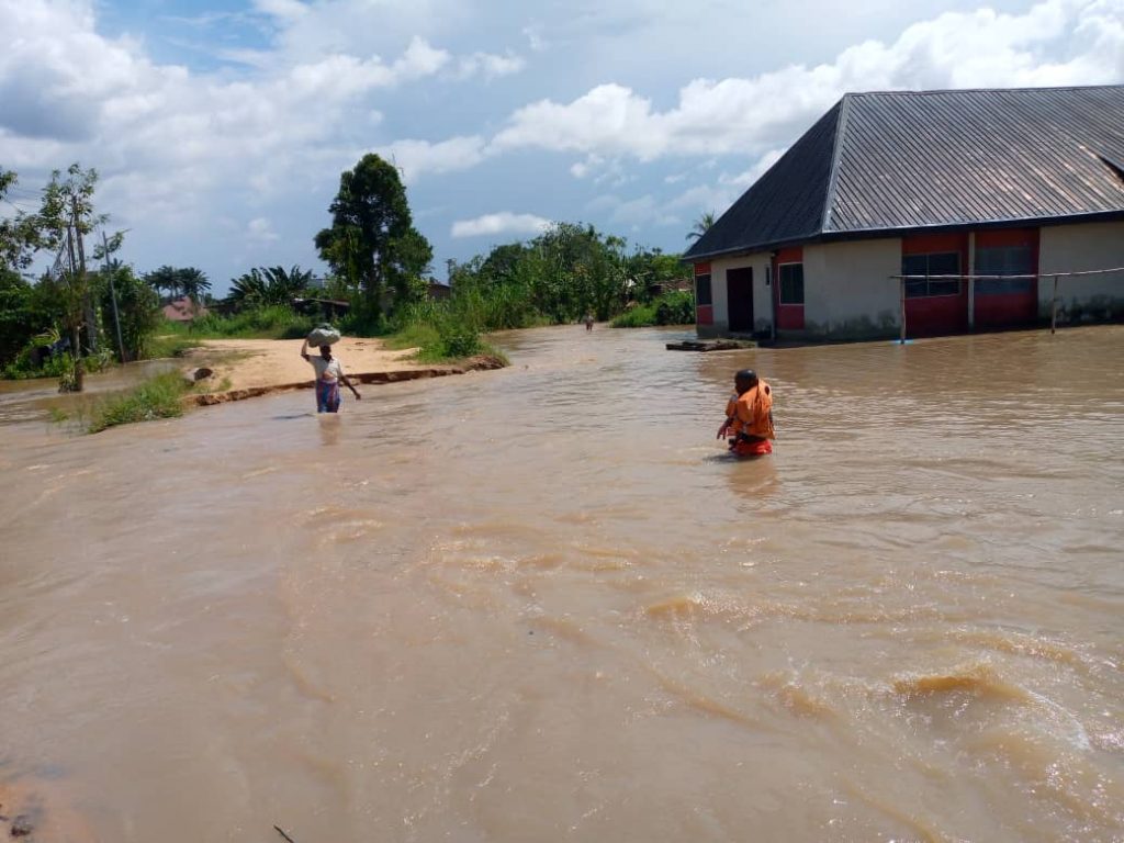 Anaku Community Cries Out As Flood Devastates  Houses, Farmlands, Others