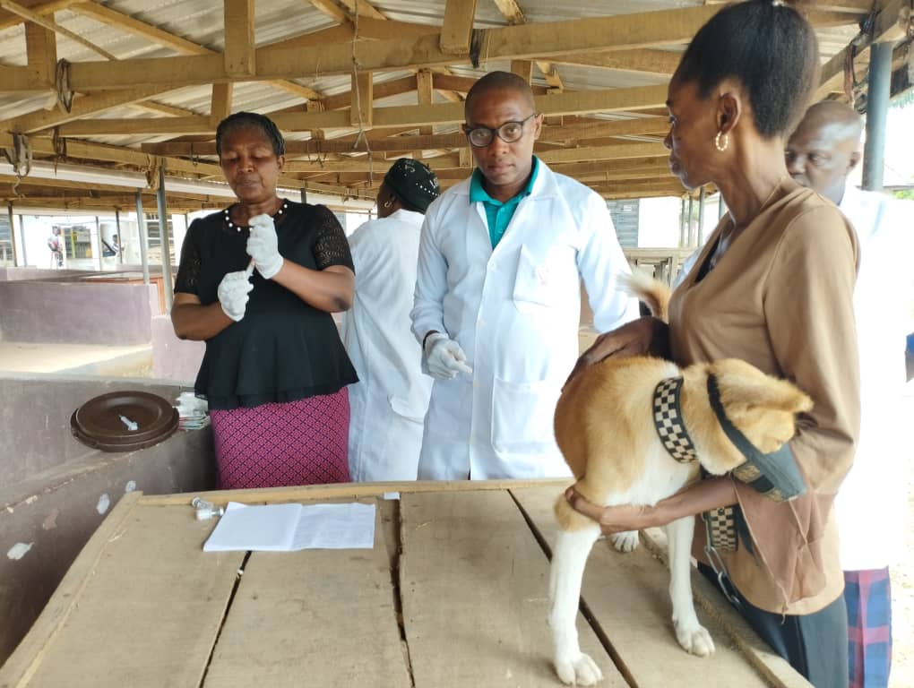 Anambra State Govt Takes Free Anti-Rabies Vaccination Camping To Omogho Community, Vaccinates Over 35 Dogs