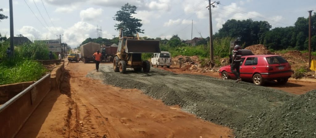 Anambra State Govt Commences Intervention On Nkpor-Umuoji Road