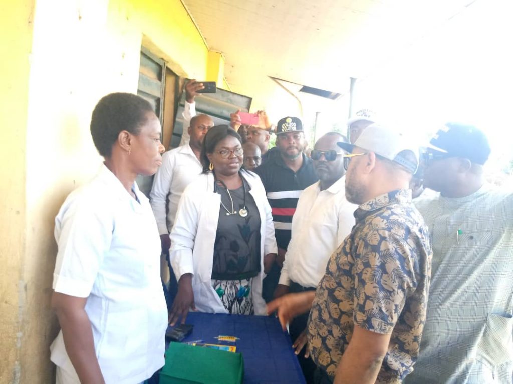 Anambra State Deputy Governor Ibezim Visits Flood Disaster Areas In Ogbaru Council Area