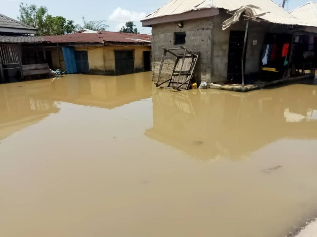 Flood Sacks Ogbakuba Community  Ogbaru Council Area, Submerges Houses, Farms, Others