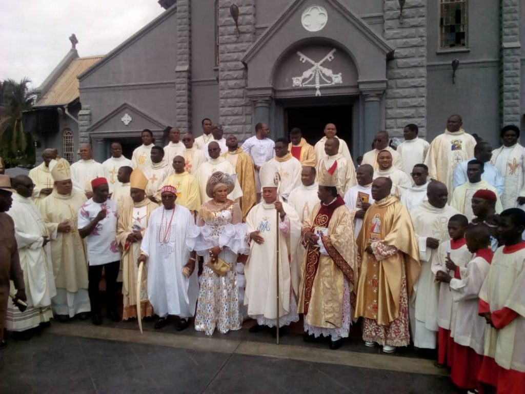 Chairman  Pokobros Group  Okonkwo, Wife Celebrate Birthday With Thanksgiving In Onitsha