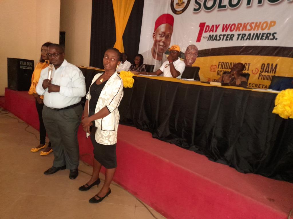 Anambra  Youth Development Ministry  Organizes  Workshop for Master Trainers On “One Youth, Two Skills” Initiative In Awka