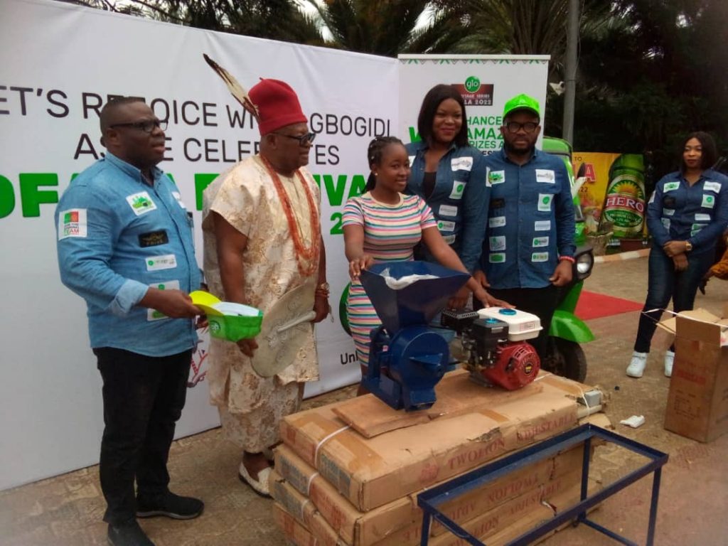 2022 Ofala Onitsha Festival : Globacom Put Smiles On Faces Of  Subscribers