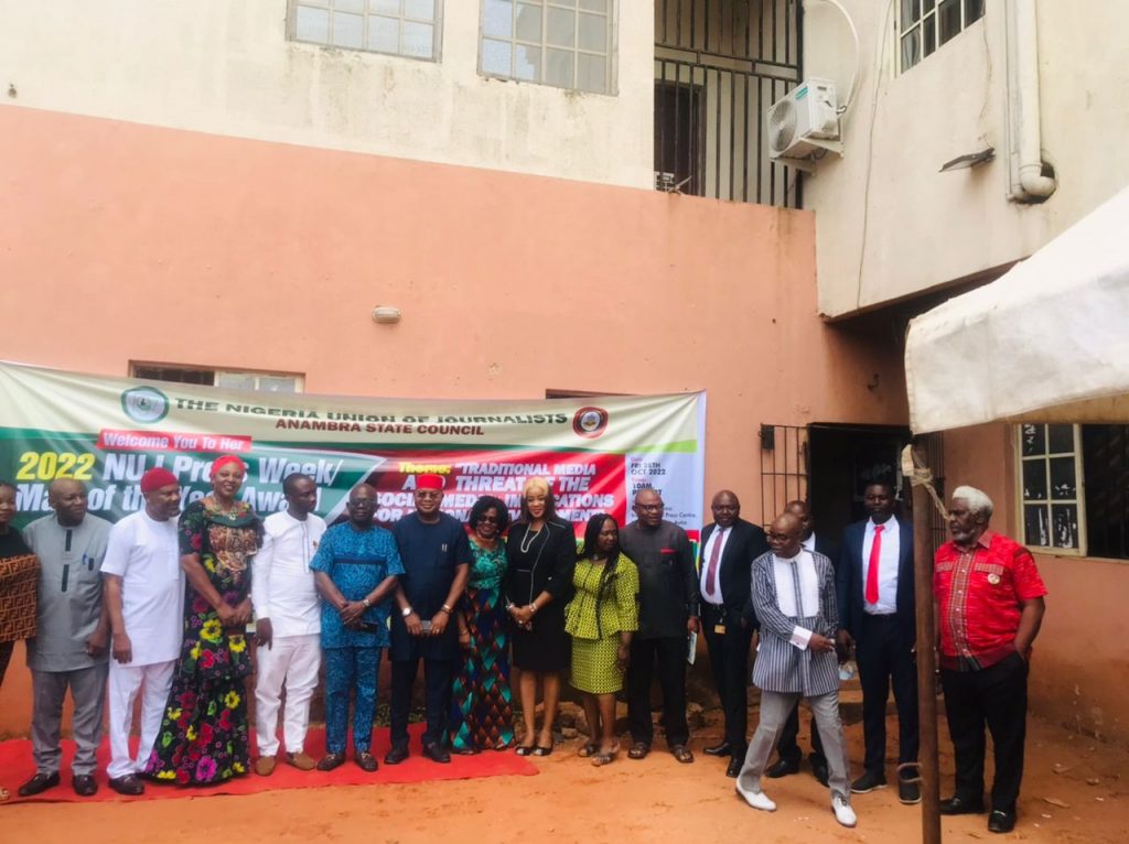 2022 NUJ Press Week : Soludo  Lauds NUJ For Promoting Professionalism