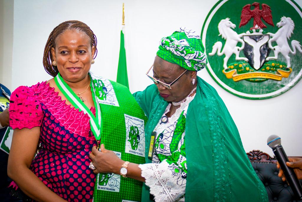 Mrs Soludo Conferred Patron Anambra State NCWS In Awka