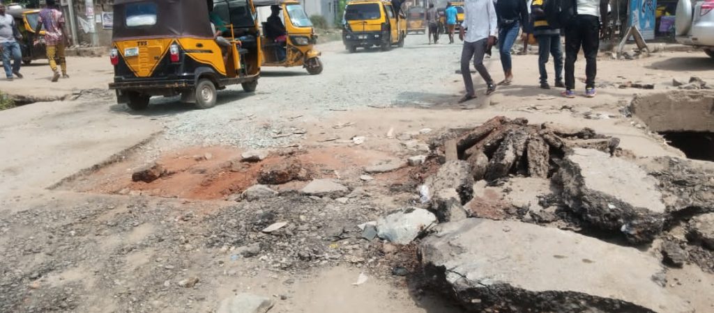 Palliative Work  Commences On  Failed Portions Of New Market Road By Venne Road North-Obanye, Iboku Streets Onitsha