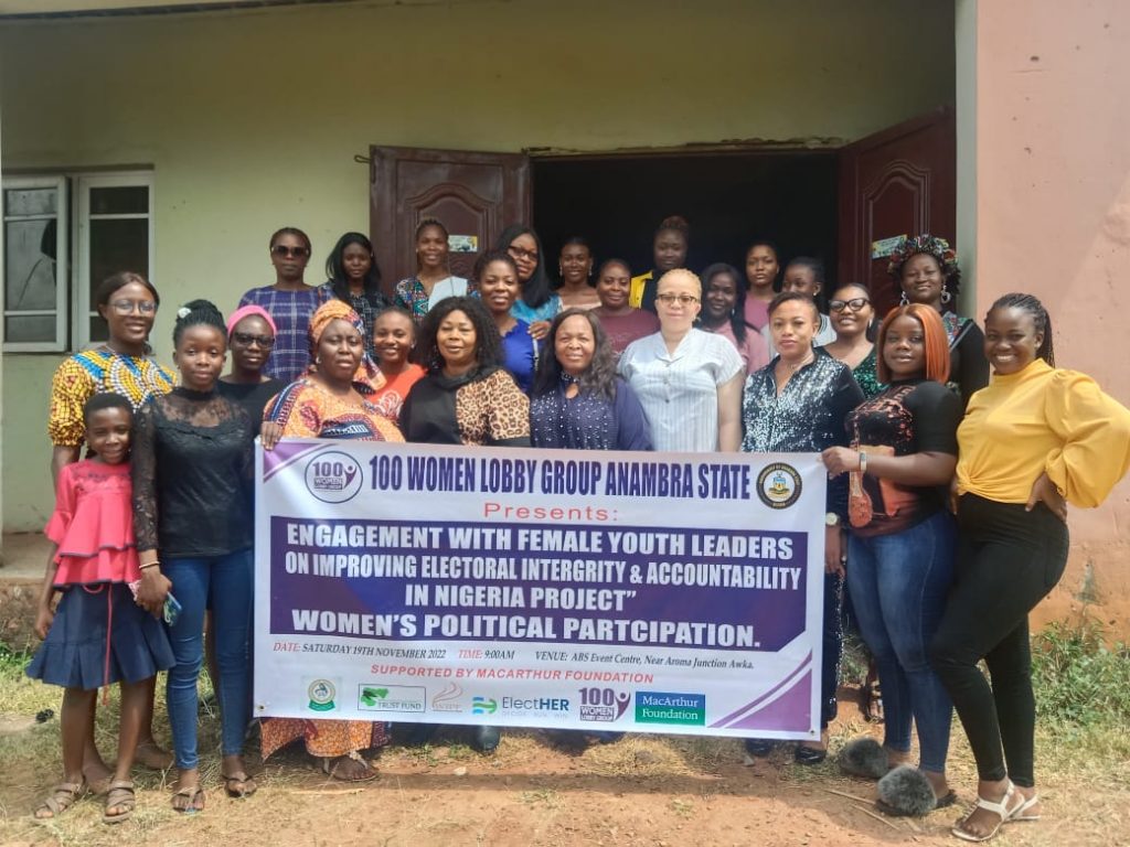 Leadership Training On  Female Youth Leaders Ends In Awka