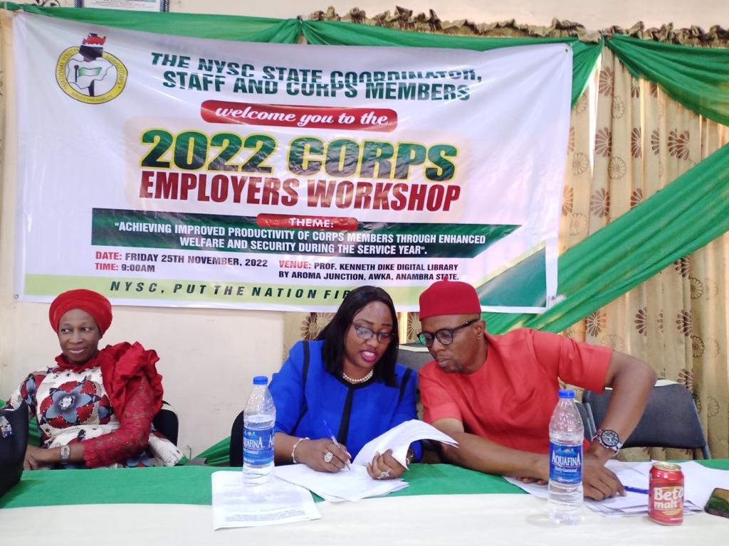 NYSC  Organizes  Workshop For Employers Of Corps Members In Awka