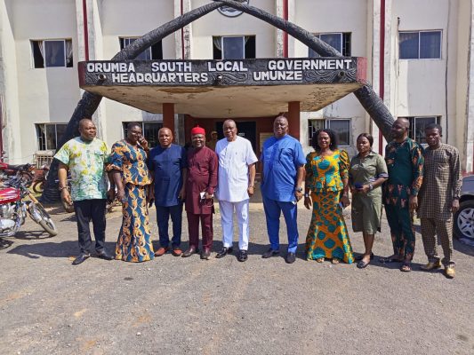 Anambra State Local Government Service Commission Takes Tour To Orumba ...