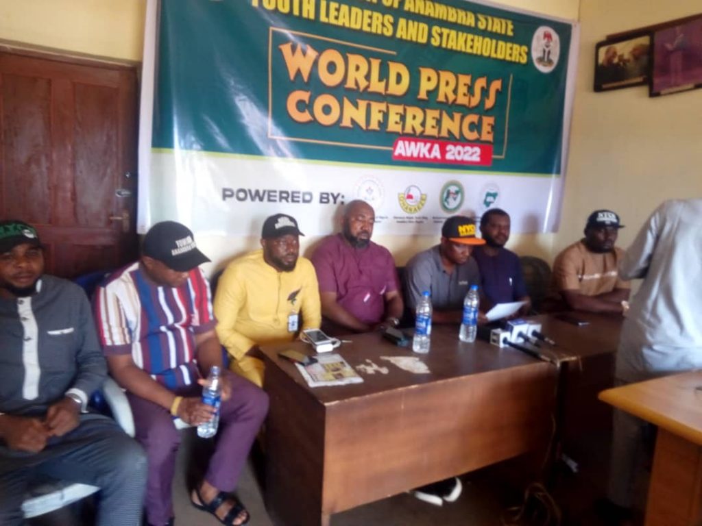 Coalition Of Anambra  Youth Leaders, Stakeholders, Caution Against Over Heating Polity Over Soludo, Peter Obi Political Differences