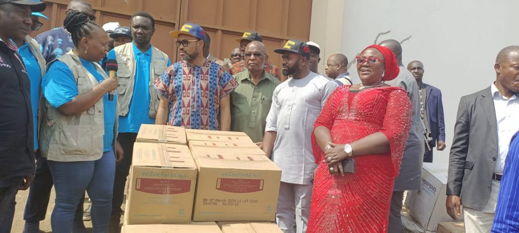 Anambra State Govt Receives Emergency Supplies From the UNICEF   For Post-flood Intervention In Communities