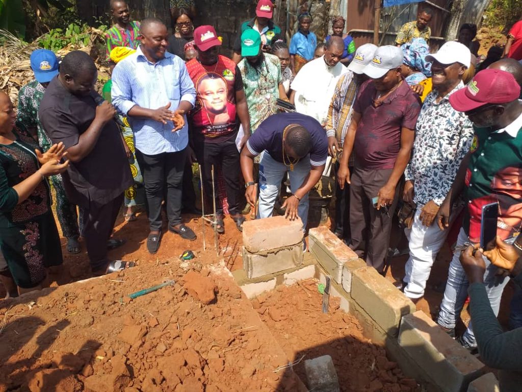 Anambra Lawmaker Okoye Embarks On Healthcare Centre Project At Mbaukwu Awka South Council Area