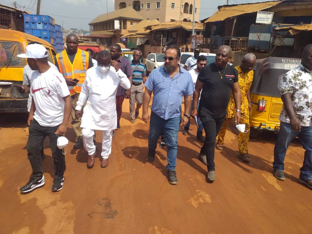 Anambra State Assembly Committee On Works Embarks  On Oversight Of Road Projects At Okpoko Ogbaru Council Area