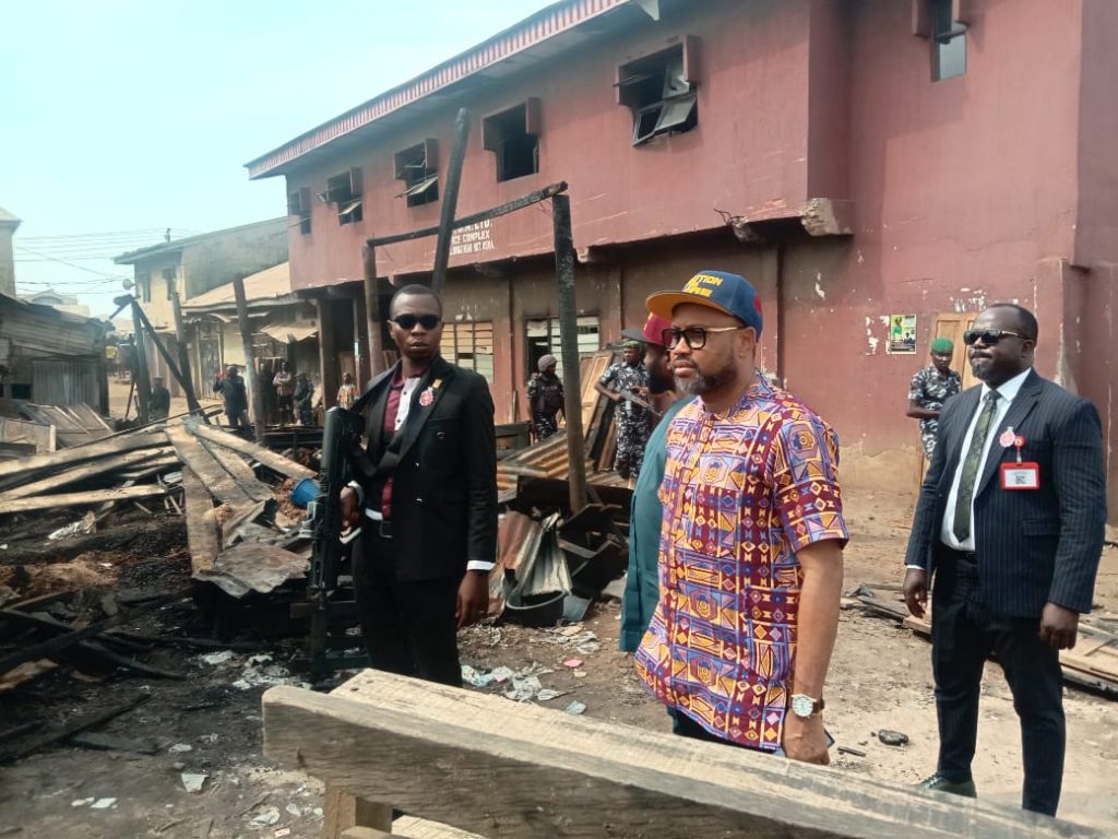 Anambra Deputy Governor Ibezim Urges Residents To Imbibe Fire Safety Measures