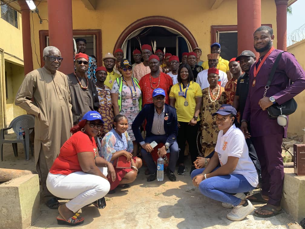 Rotary International Flags  Off  2022 Flood Disaster Relief Interventions At Atani  Ogbaru Local Government Area