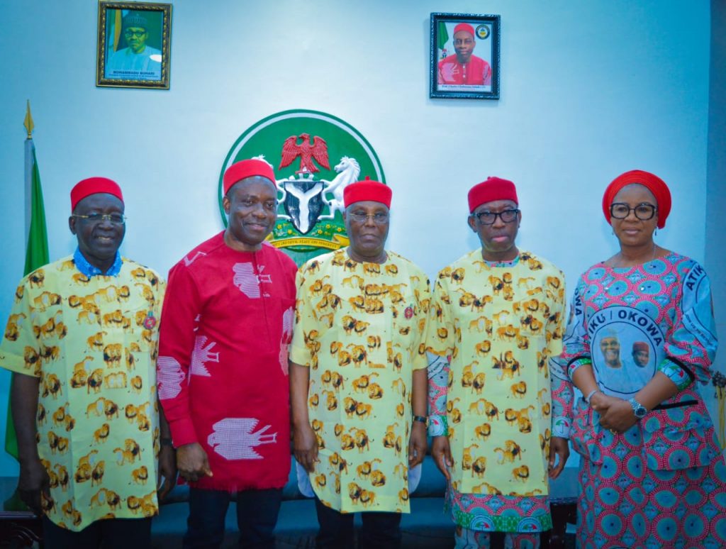 Soludo Receives PDP Presidential Candidate, Atiku Abubakar, Tasks Politicians On Peaceful Coexistence