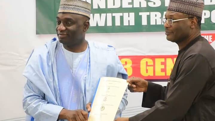 2023 General Elections : INEC Signs MOU With Road Transport, Maritime Workers Unions