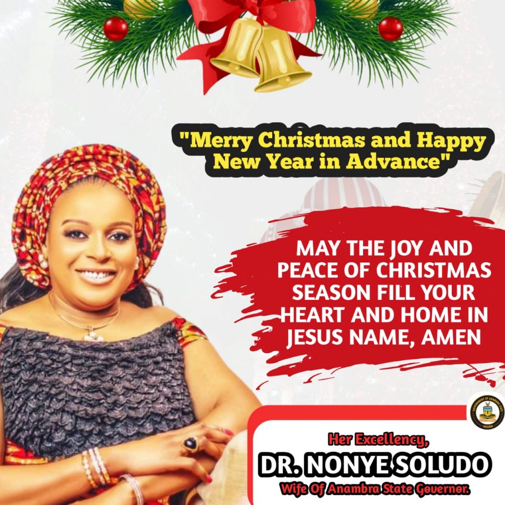 Christmas : Mrs Soludo Urges Christians To Assist Less Privileged Persons