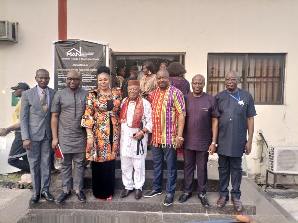 Anambra  Commissioner For Industry Ngonadi Urges Manufacturers To Support SMEs