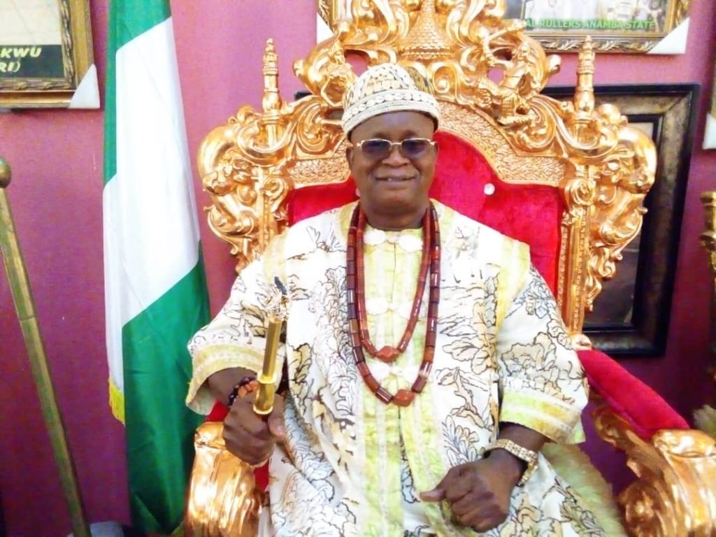 2023 : Igwe  Emeka Of Umueri Community Urges Nigerians To Protect PVCs, Vote In Elections