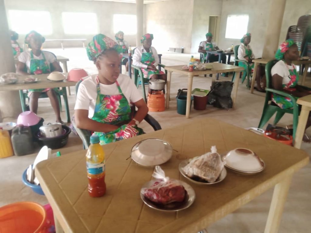 Ozioma Ekemezie  Wins   Cooking Competition  For Girls In Adazi-Nnukwu