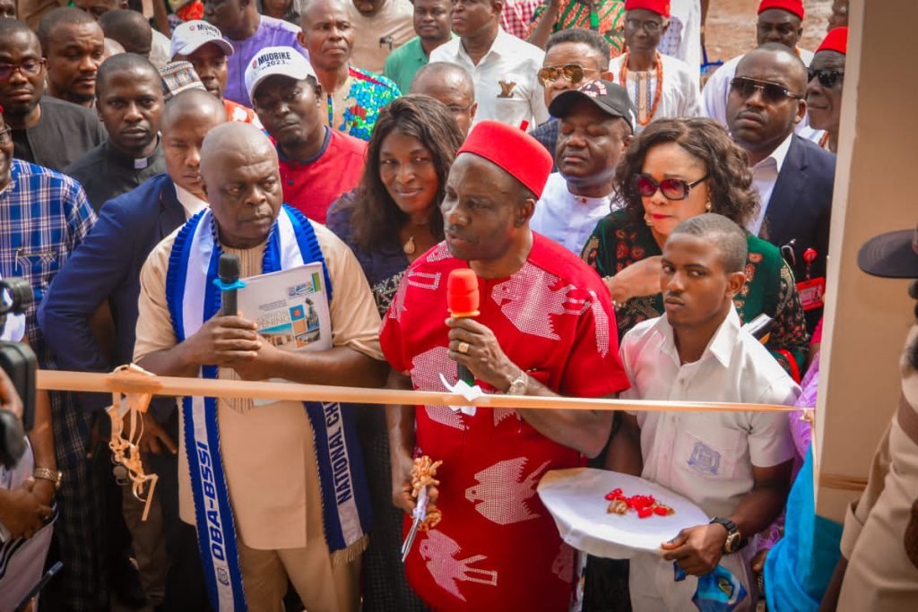 Soludo Inaugurates Water Facility, School Auditorium At Boy’s Secondary ...