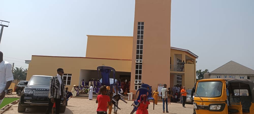 Archbishop Ibezim  Dedicates Church Of Pentecost Ukpo, Dunukofia Council Area