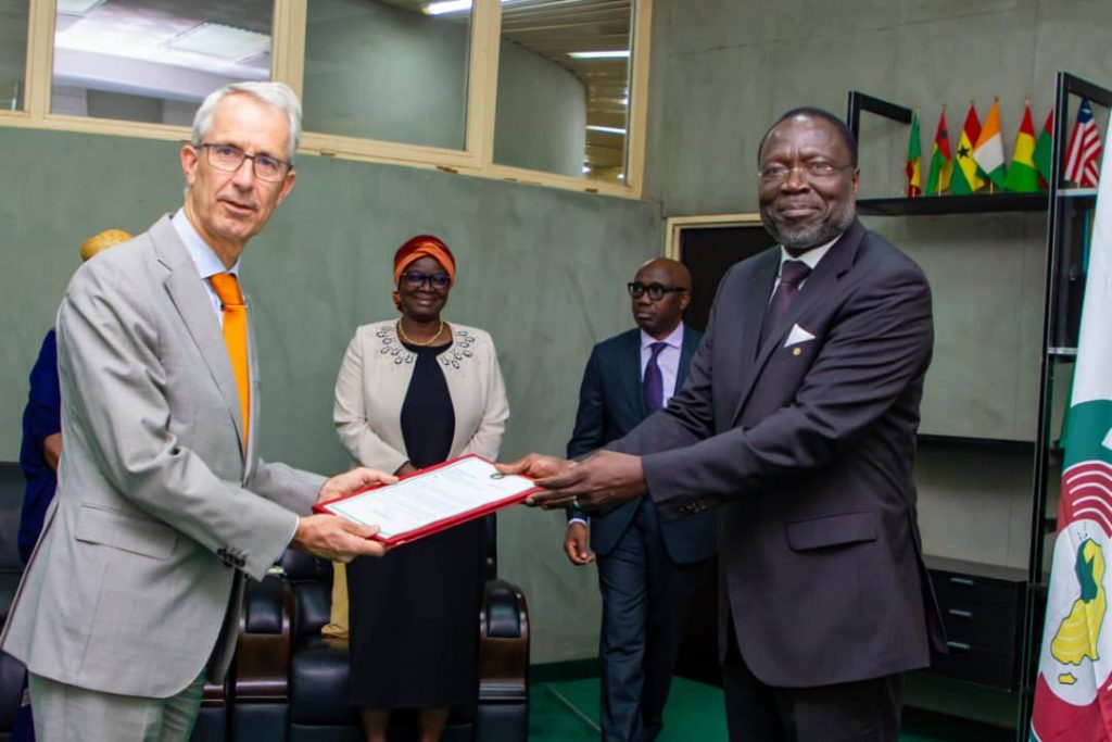 New Ambassadors Accredited At  ECOWAS Commission Headquarters, Abuja